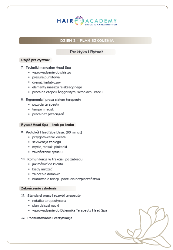 HEAD SPA 4